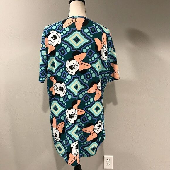 LuLaRoe Disney Minnie Mouse Irma top - Picture 4 of 7